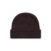 Dark coloured blank beanie