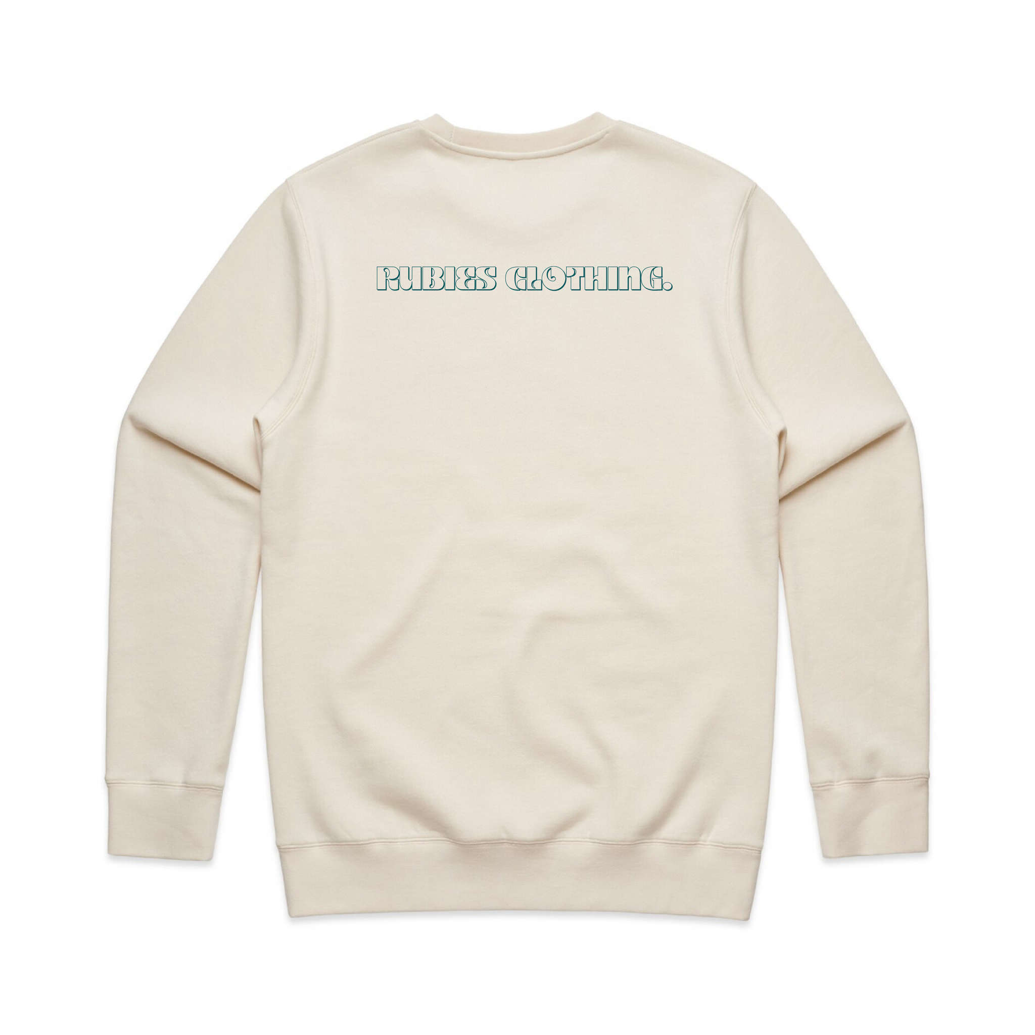 Rubies Clothing - Crewneck | Pre Order - Custom Clothing | T Shirt Printing | Embroidery | Screen Printing | Print Room NZ