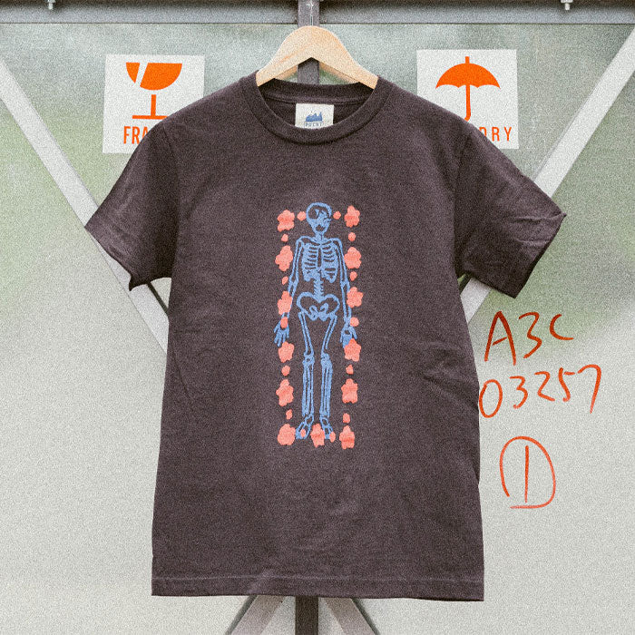 Josh Hunter | Skeleton Tee - Custom Clothing | T Shirt Printing | Embroidery | Screen Printing | Print Room NZ