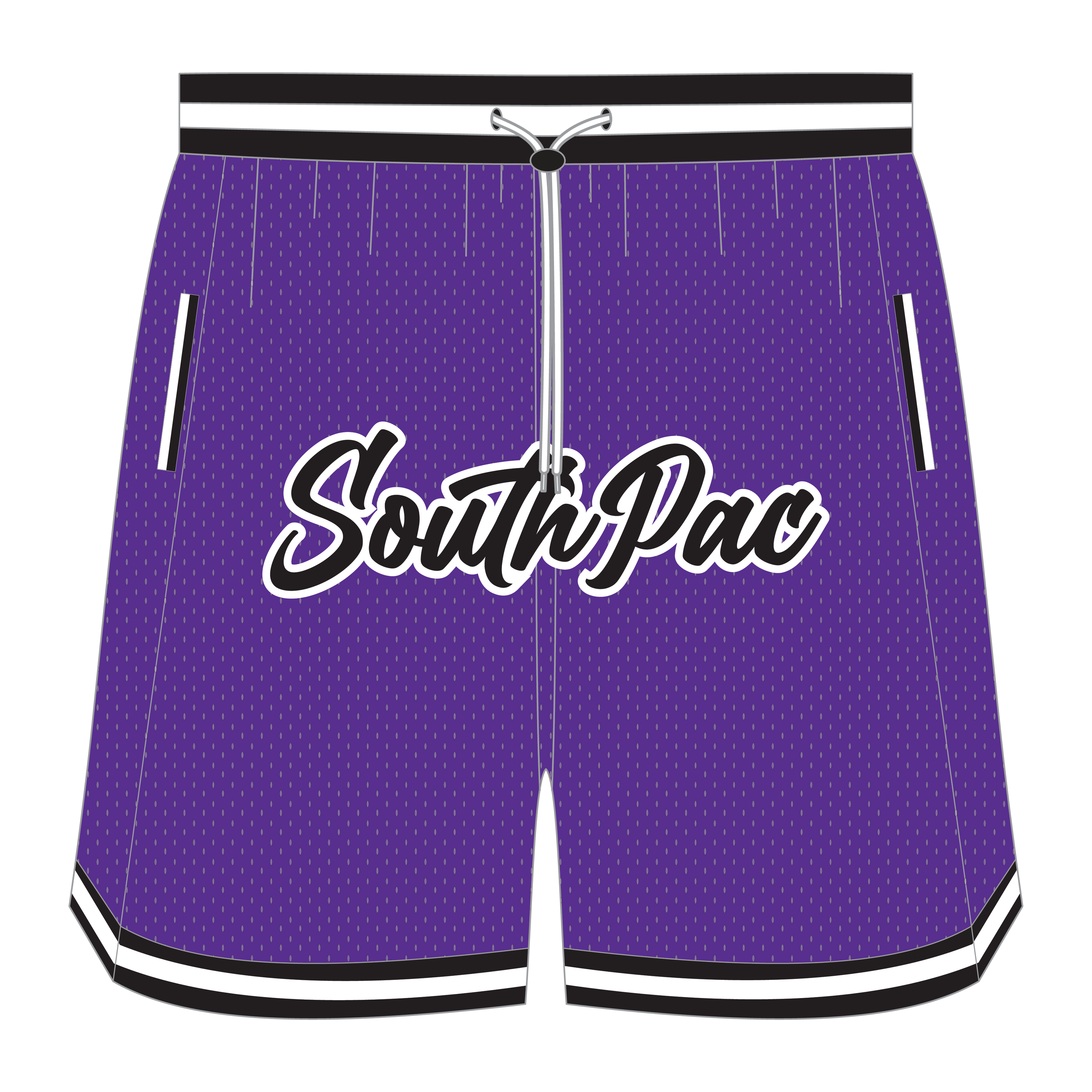 South Pac 2024 - Basketball Shorts - Custom Clothing | T Shirt Printing | Embroidery | Screen Printing | Print Room NZ