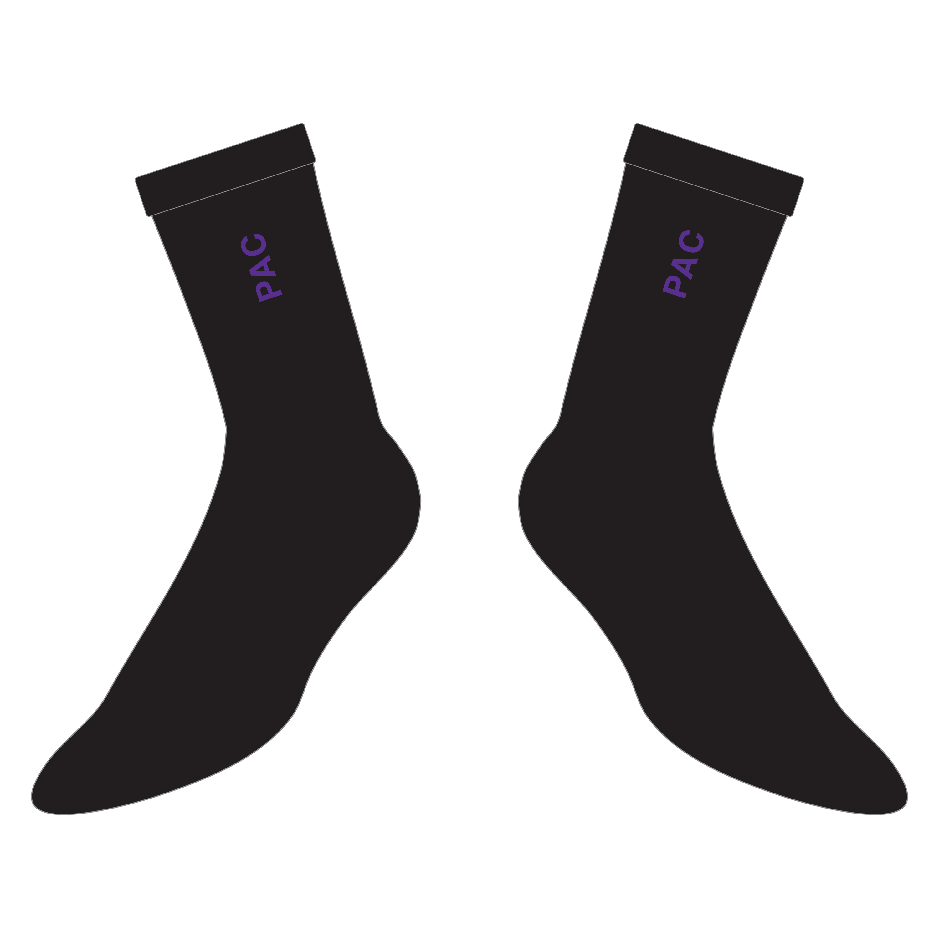 South Pac 2024 - Socks - Custom Clothing | T Shirt Printing | Embroidery | Screen Printing | Print Room NZ