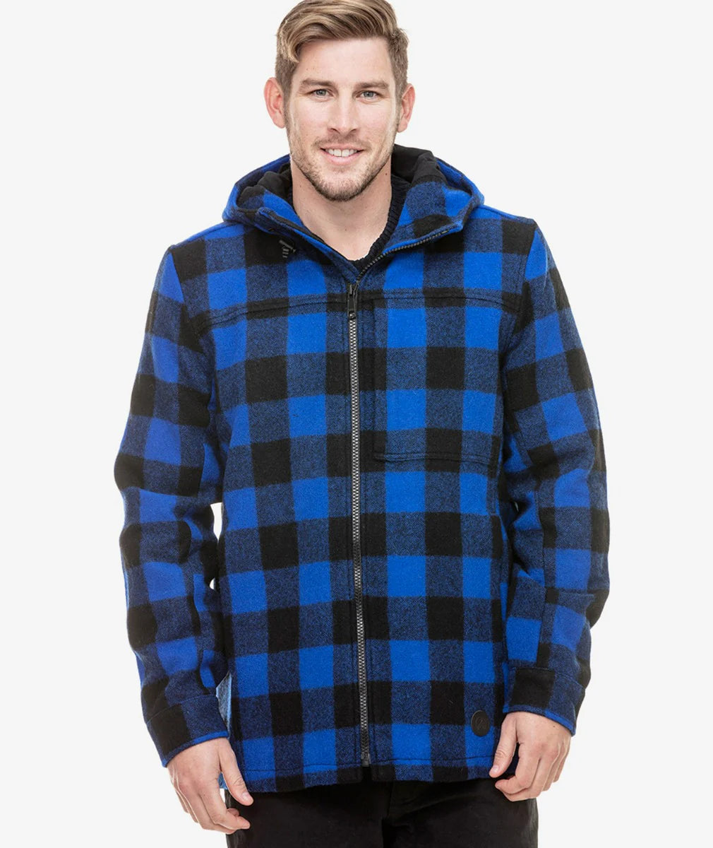 Swanndri Mens Hudson Wool Hoodie