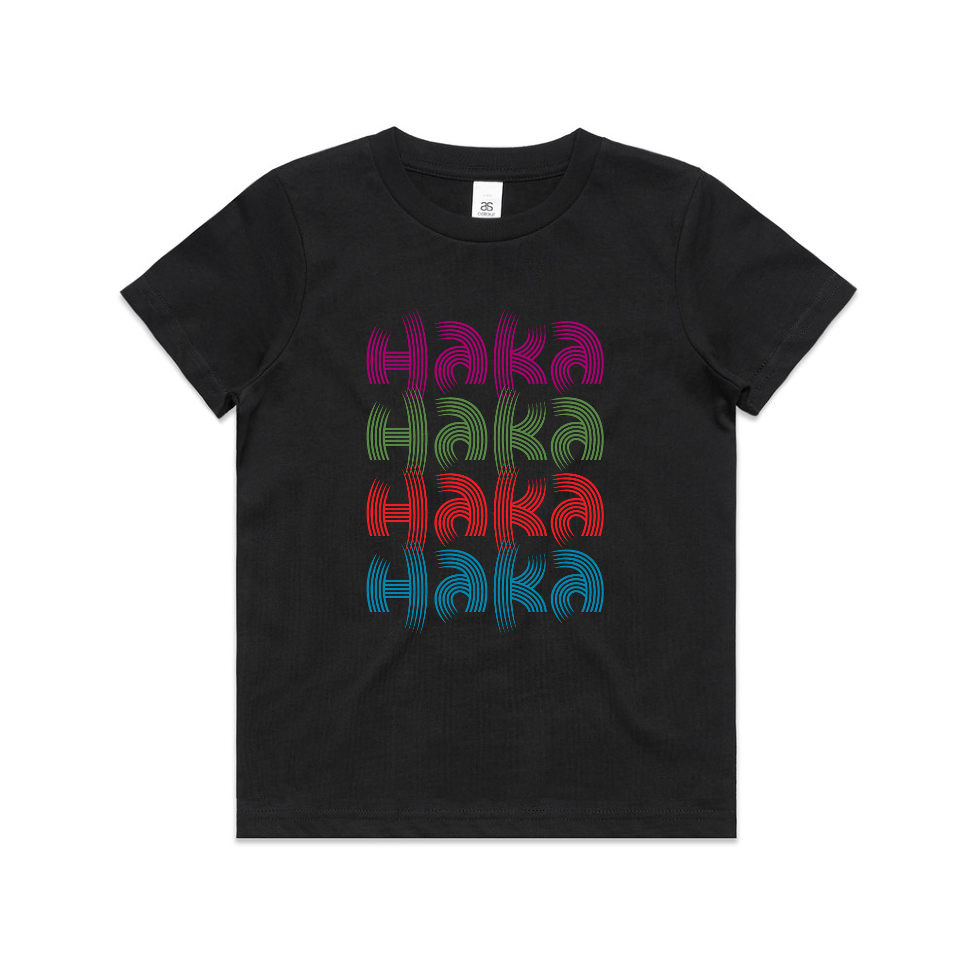 Haka - Youth Tee - Preorder - Custom Clothing | T Shirt Printing | Embroidery | Screen Printing | Print Room NZ