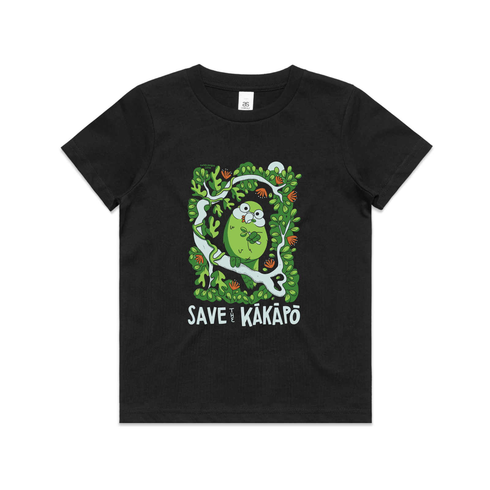 Save the Kākāpō 2025 - Youth Tee - Preorder