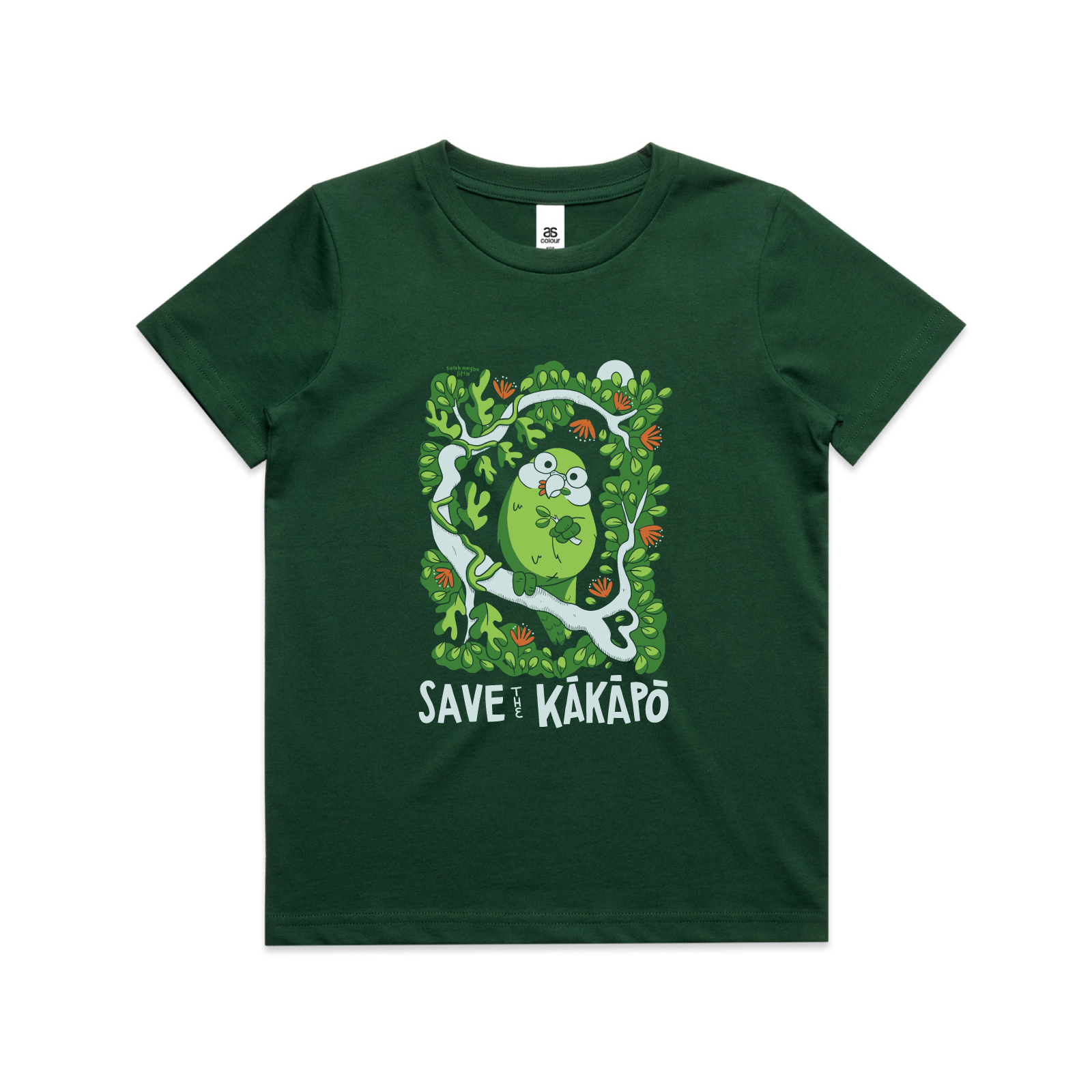 Save the Kākāpō 2025 - Youth Tee - Preorder