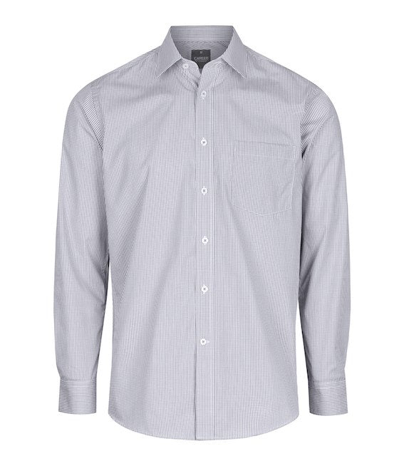Gloweave | Westgarth Gingham L/S Shirt - Custom Clothing | T Shirt Printing | Embroidery | Screen Printing | Print Room NZ