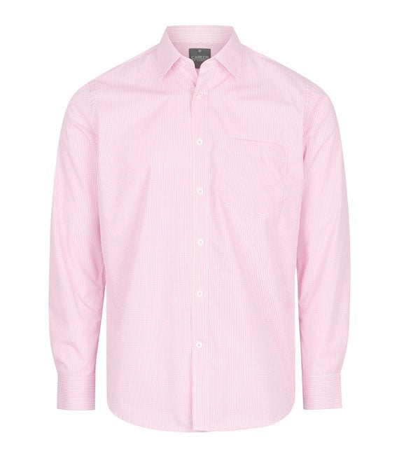 Gloweave | Westgarth Gingham L/S Shirt - Custom Clothing | T Shirt Printing | Embroidery | Screen Printing | Print Room NZ