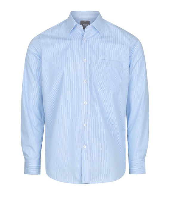 Gloweave | Westgarth Gingham L/S Shirt - Custom Clothing | T Shirt Printing | Embroidery | Screen Printing | Print Room NZ