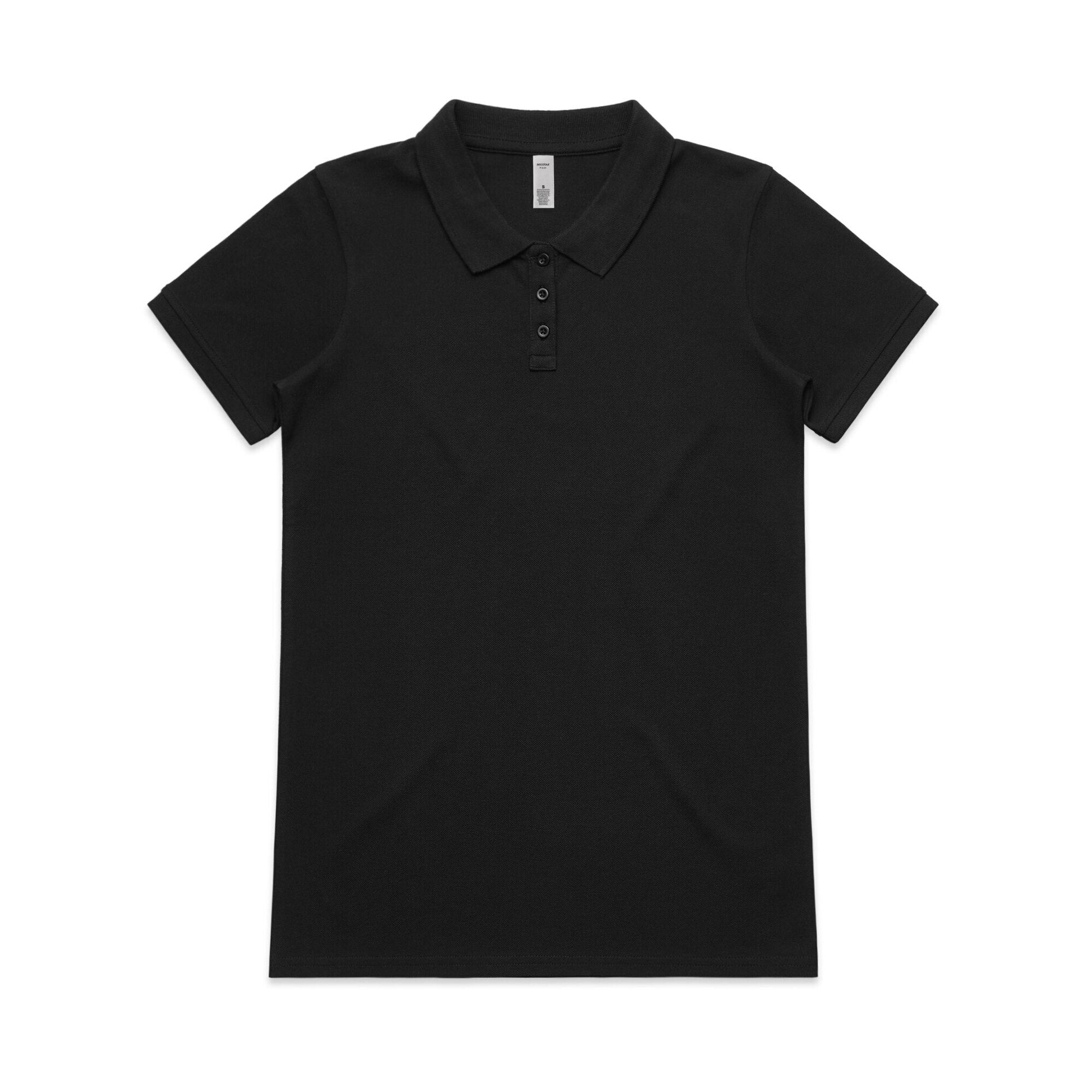 AS Colour | Women's Pique Polo - Custom Clothing | T Shirt Printing | Embroidery | Screen Printing | Print Room NZ