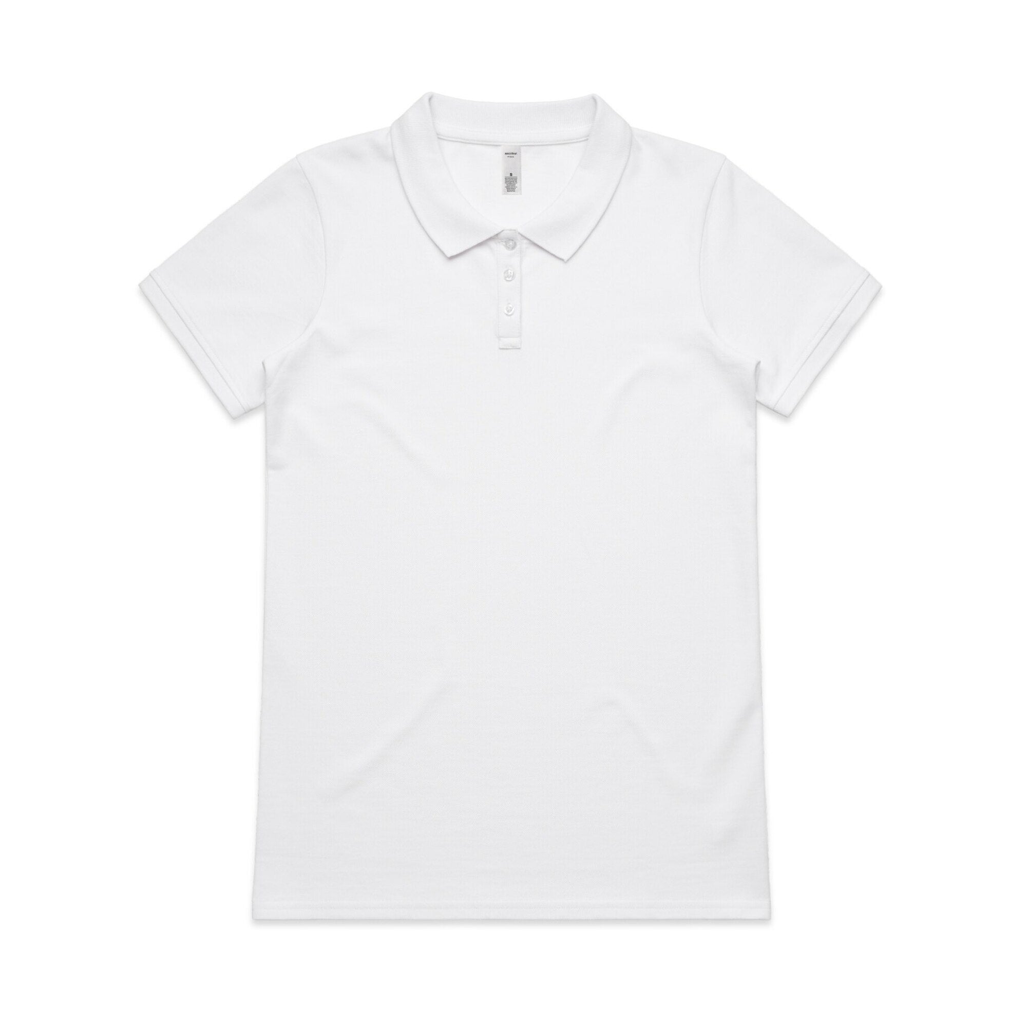 AS Colour | Women's Pique Polo - Custom Clothing | T Shirt Printing | Embroidery | Screen Printing | Print Room NZ