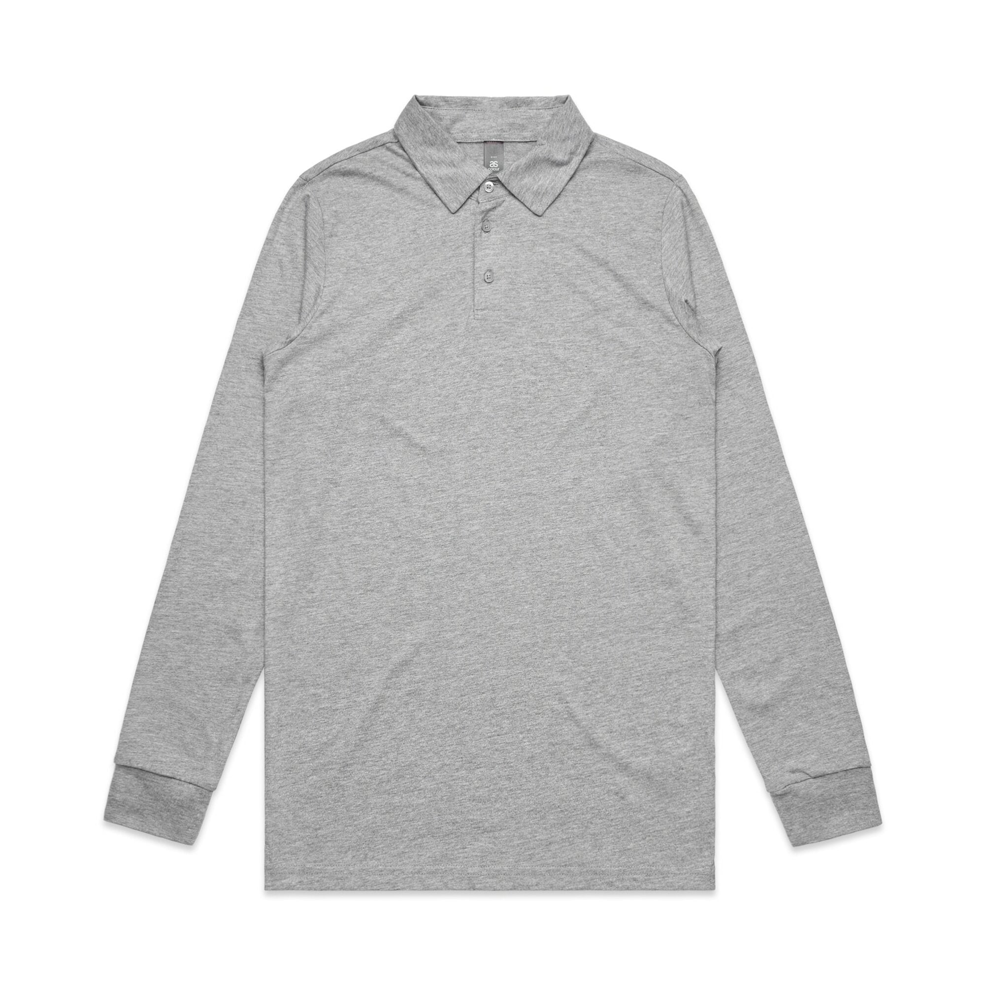 AS Colour | Men's Chad L/S Polo - Custom Clothing | T Shirt Printing | Embroidery | Screen Printing | Print Room NZ