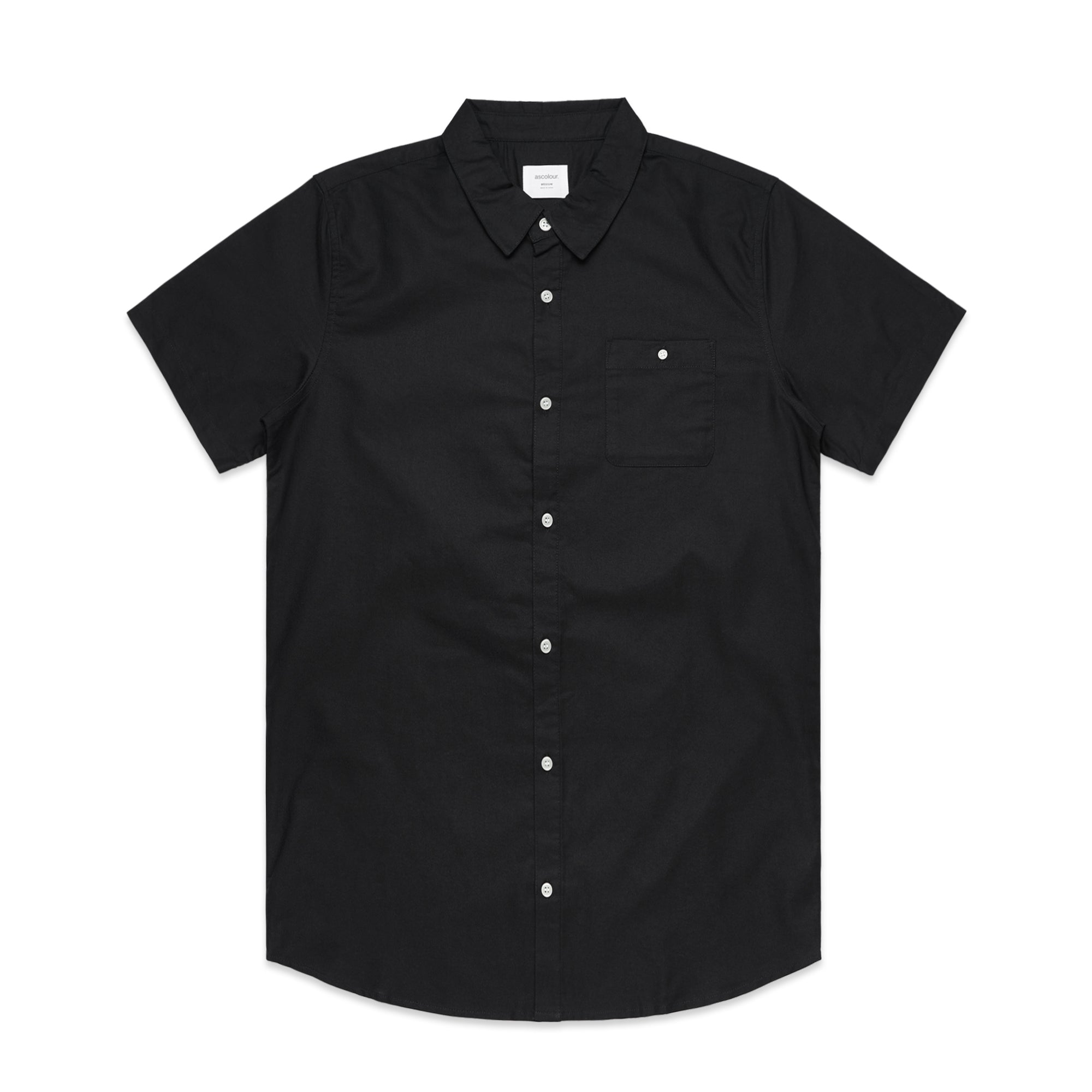 AS Colour | Men's Oxford S/S Shirt - Custom Clothing | T Shirt Printing | Embroidery | Screen Printing | Print Room NZ