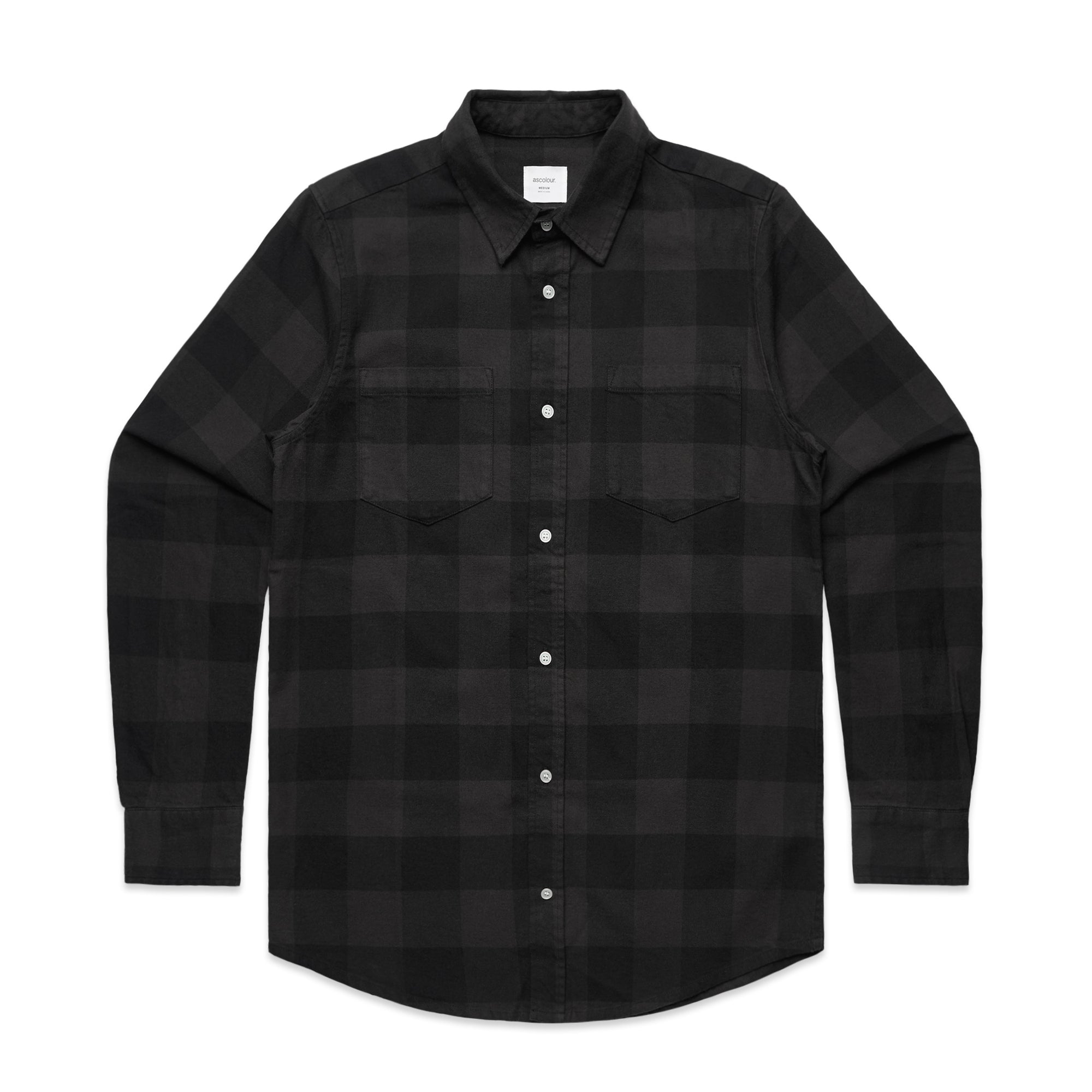 AS Colour | Men's Check Shirt - Custom Clothing | T Shirt Printing | Embroidery | Screen Printing | Print Room NZ