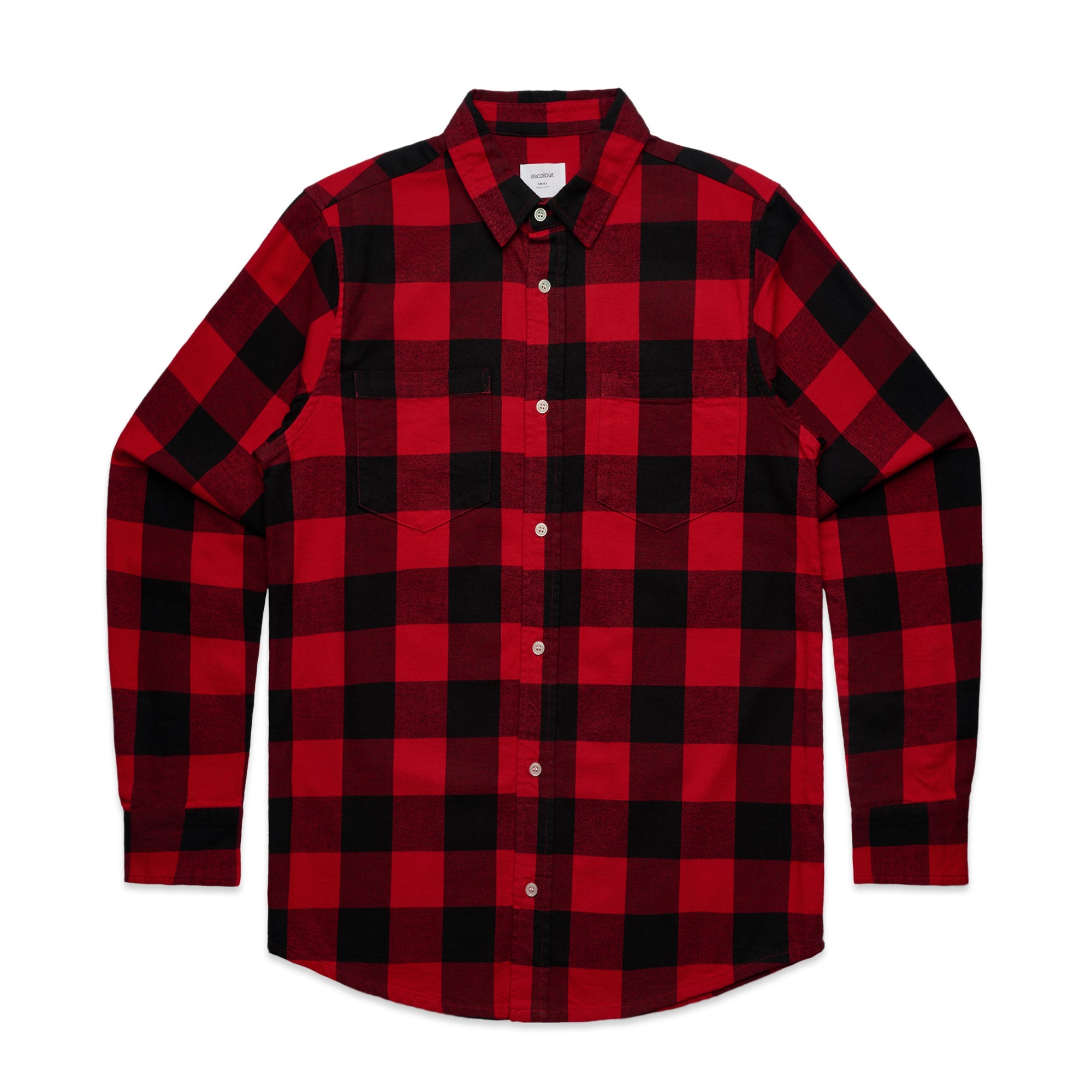 AS Colour | Men's Check Shirt - Custom Clothing | T Shirt Printing | Embroidery | Screen Printing | Print Room NZ