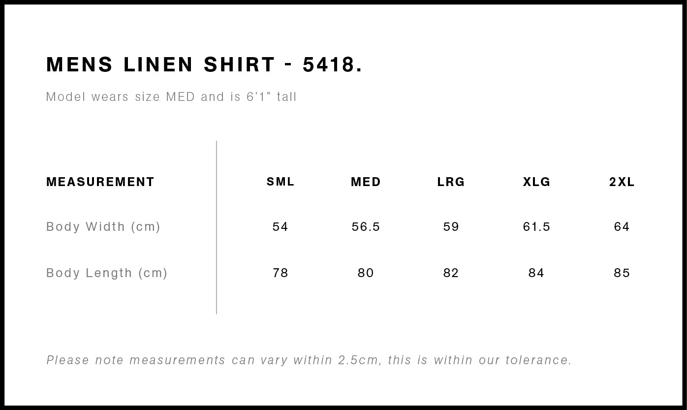 AS Colour | Men's Linen Shirt - Custom Clothing | T Shirt Printing | Embroidery | Screen Printing | Print Room NZ