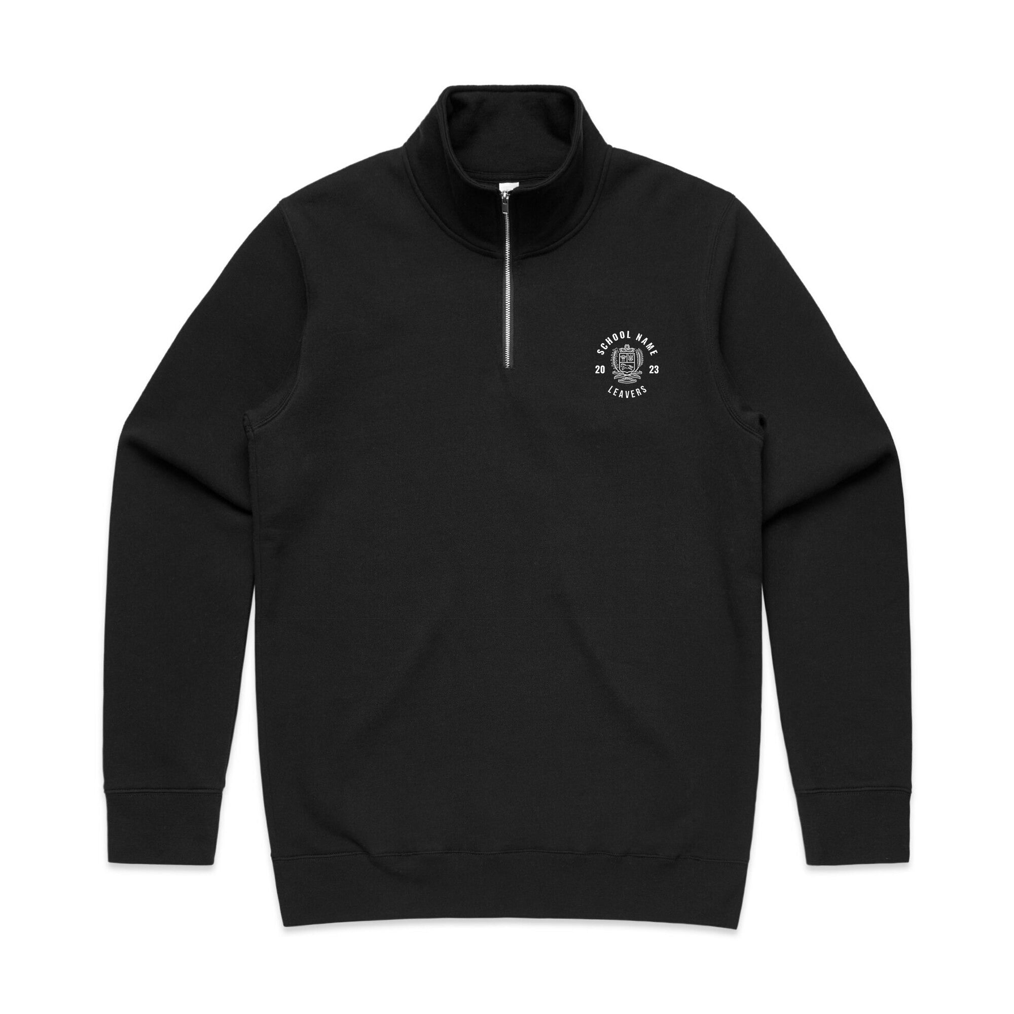 AS Colour Half Zip Sweater | Unisex - Leavers Gear NZ 2023 - Custom Clothing | T Shirt Printing | Embroidery | Screen Printing | Print Room NZ