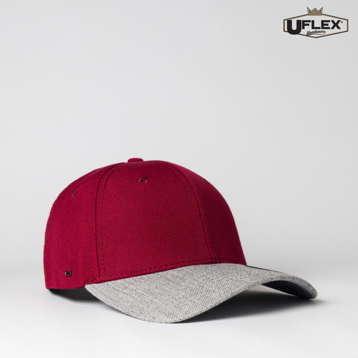 Uflex | U15608 Adults Pro Style 6 Panel Snapback - The Print Room