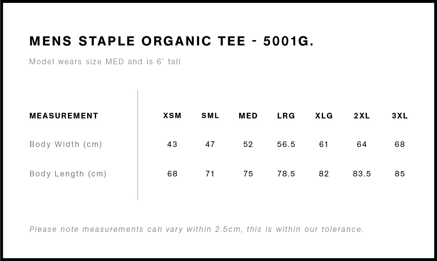 AS Colour | Men's Staple Organic Tee