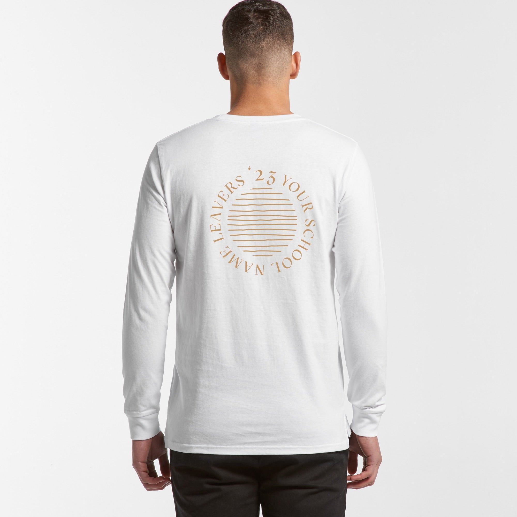 AS Colour Base Long Sleeve Tee | Unisex - Leavers Gear NZ 2023 - Custom Clothing | T Shirt Printing | Embroidery | Screen Printing | Print Room NZ