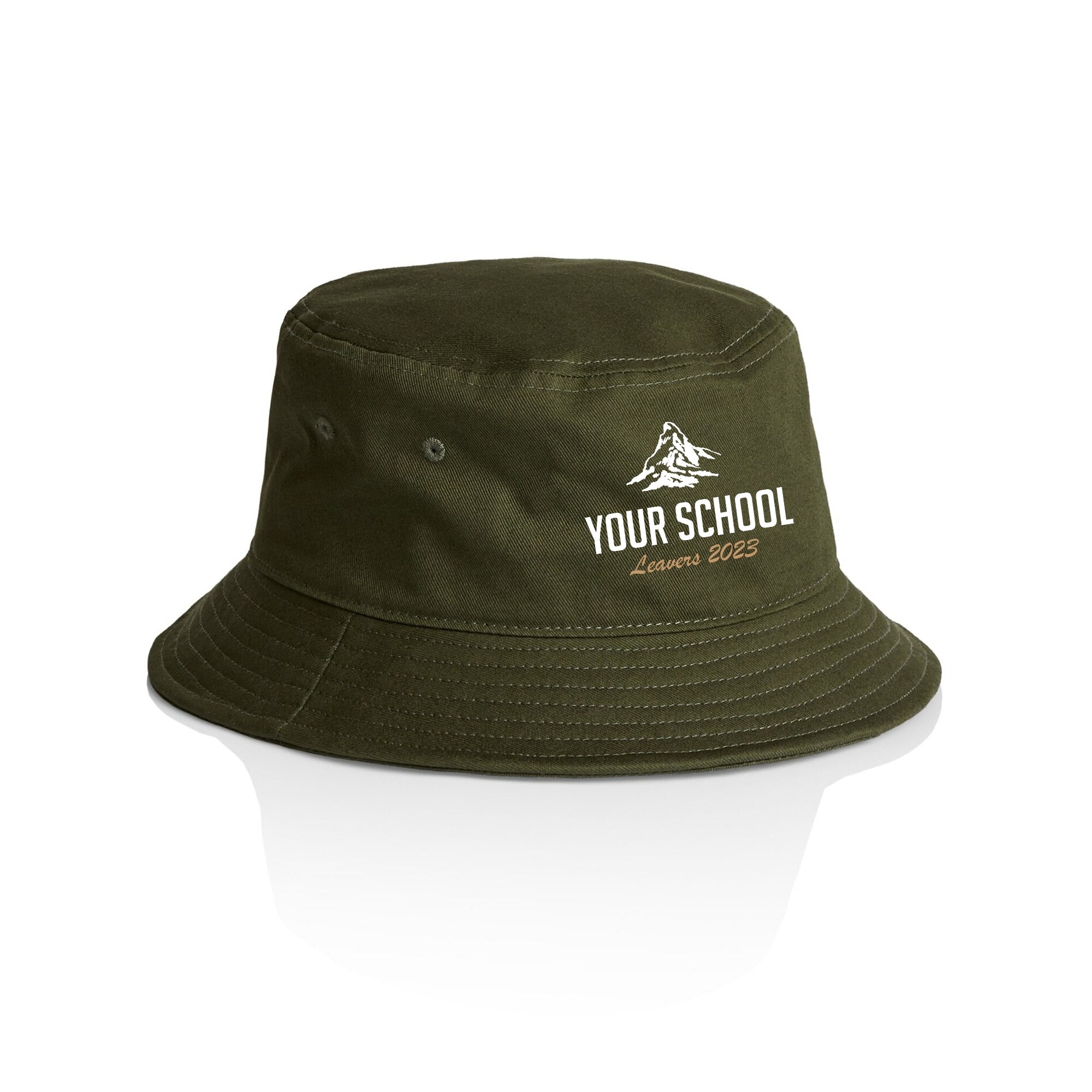 AS Colour Bucket Hat | Unisex - Leavers Gear NZ 2023 - Custom Clothing | T Shirt Printing | Embroidery | Screen Printing | Print Room NZ