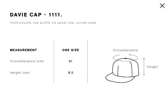 Cap - AS Colour Unisex Davie Cap - Leavers Gear NZ 2021