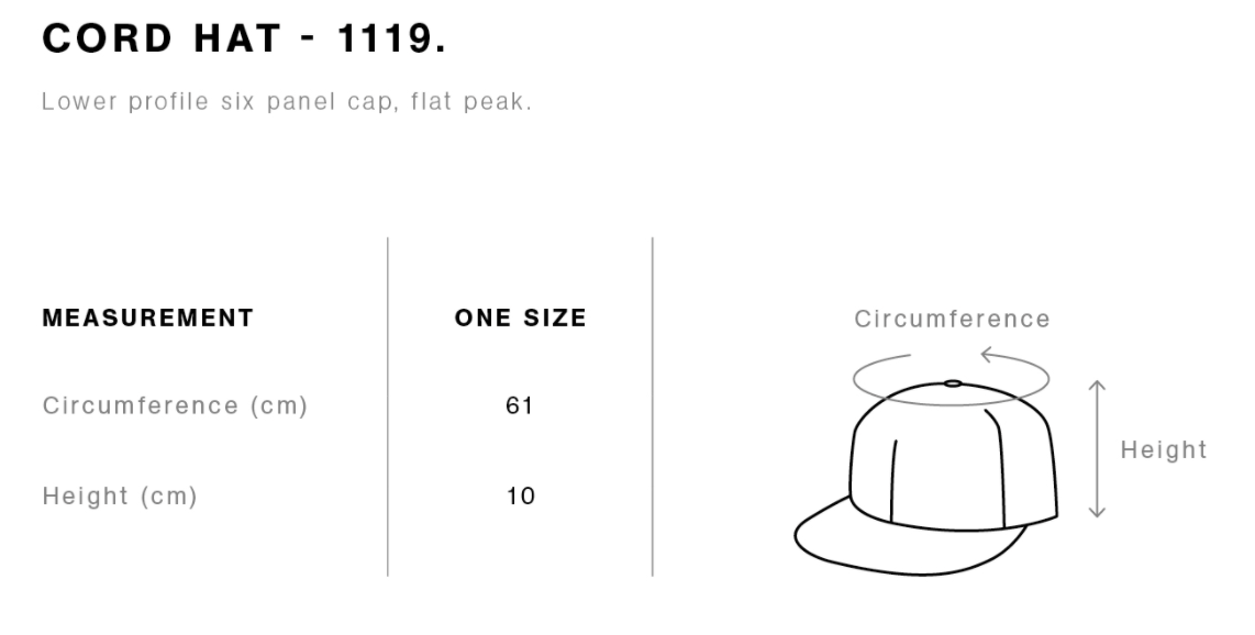 Green Island AFC Cord Cap