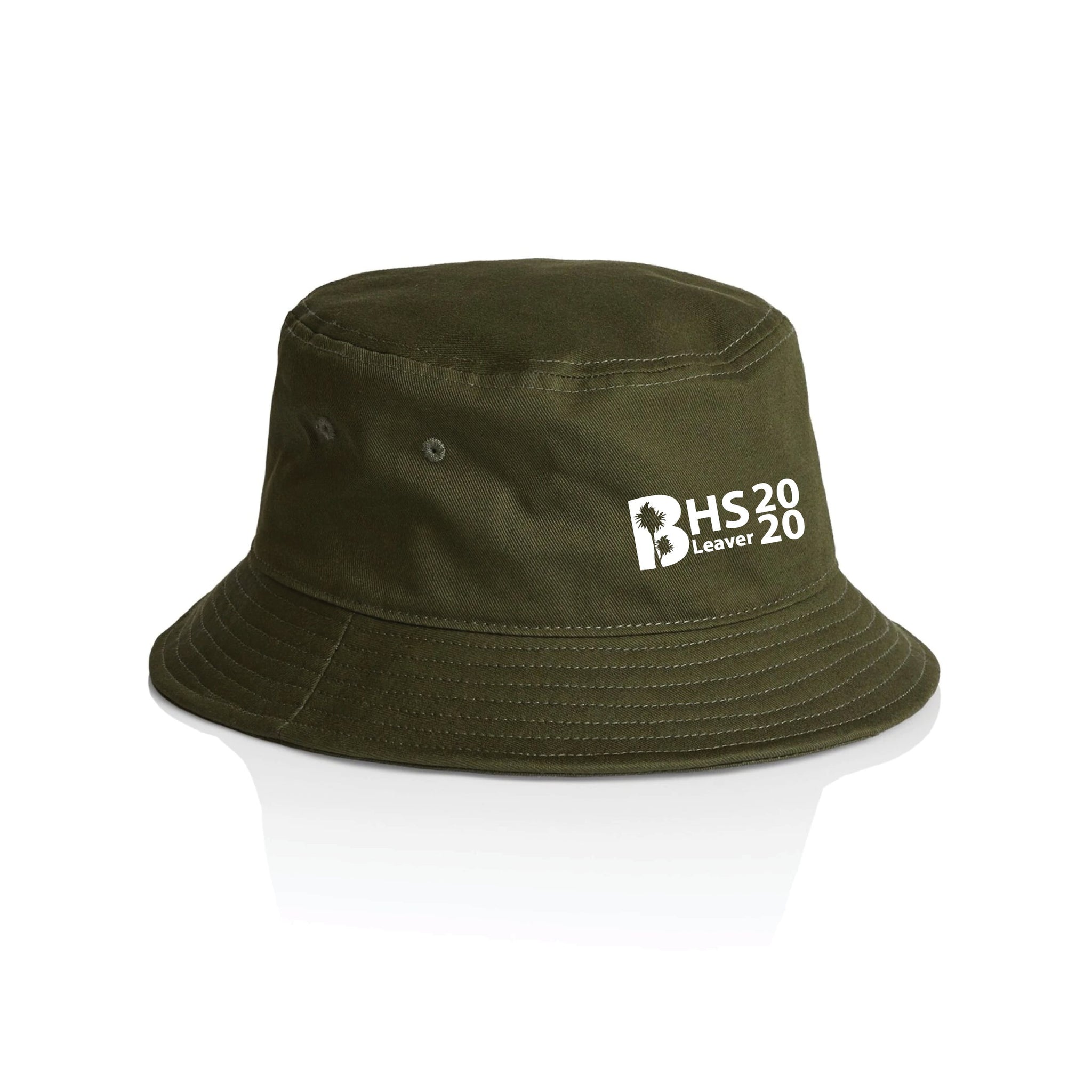 Hats - Burnside High School AS Colour Bucket Hat Black/Army