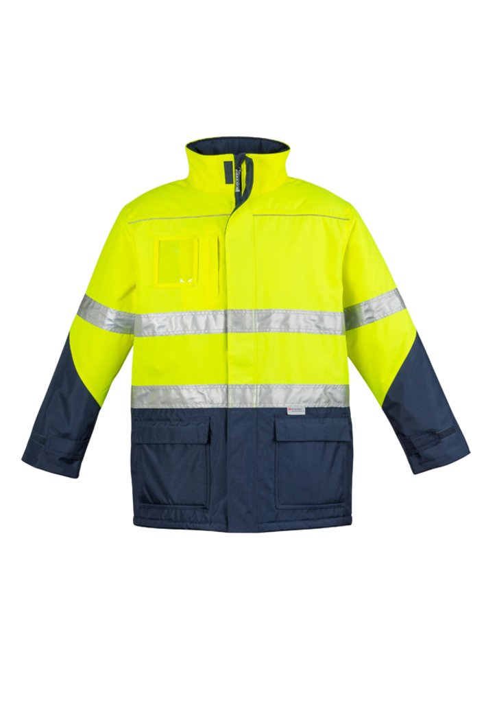 Jacket - Syzmik ZJ350 Mens Hi Vis Storm Jacket