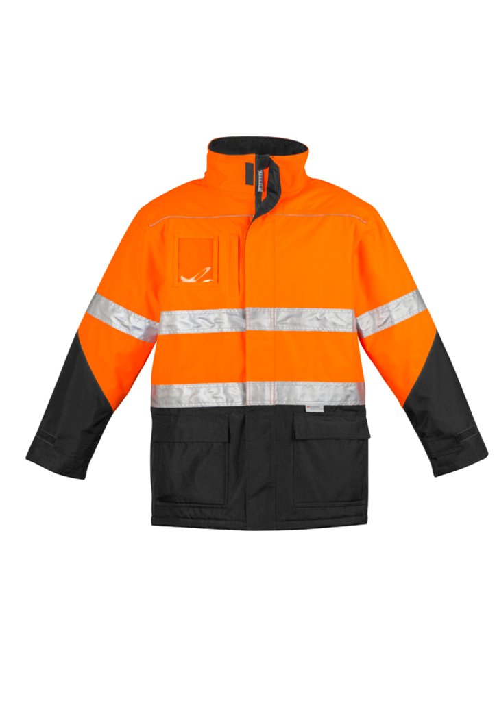 Jacket - Syzmik ZJ350 Mens Hi Vis Storm Jacket