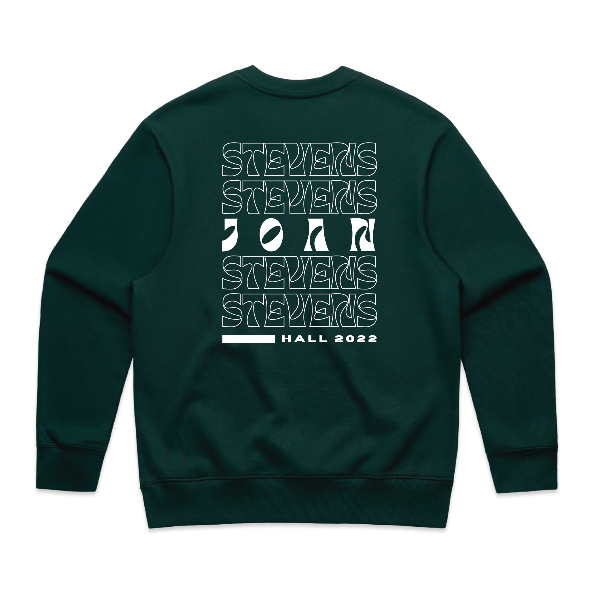 Joan Stevens 2022 Crew  - AS Colour Heavy Crew - Custom Clothing | T Shirt Printing | Embroidery | Screen Printing | Print Room NZ