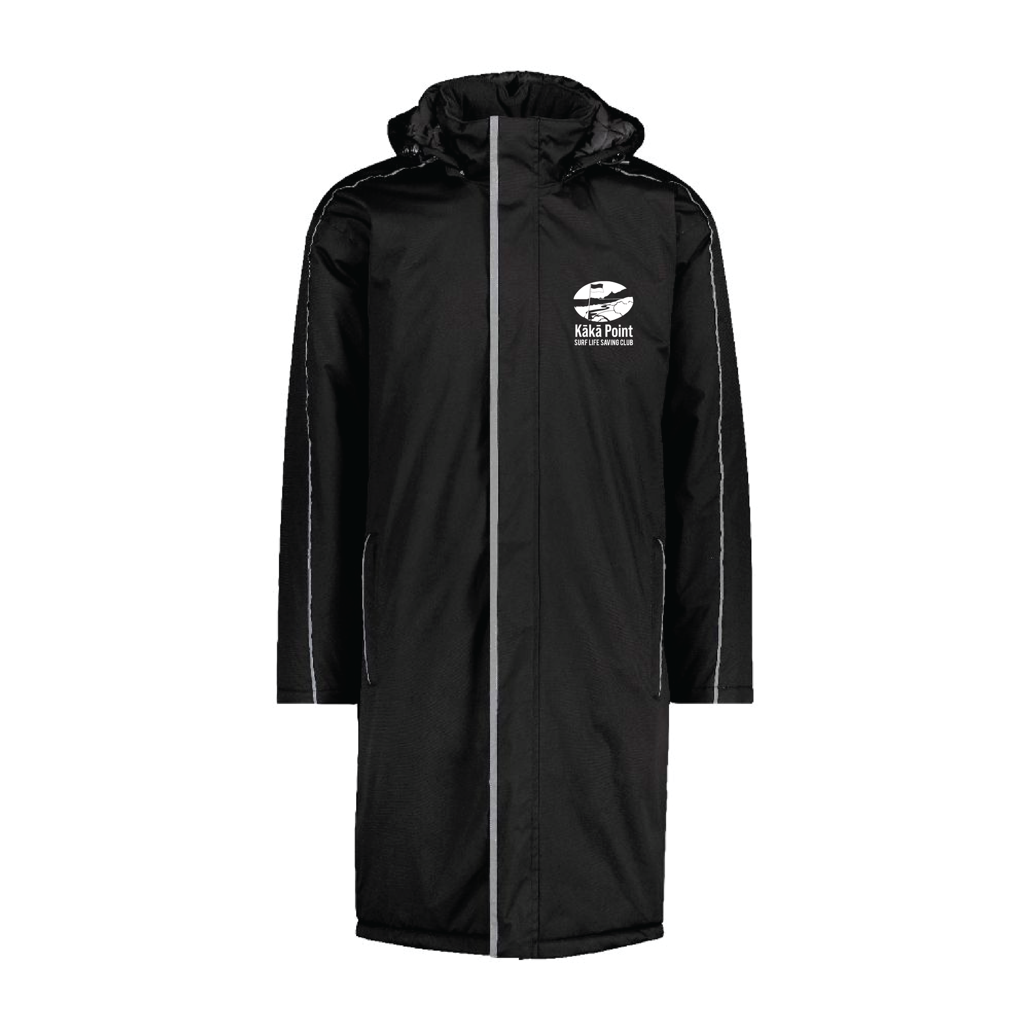 Kākā Point SLSC - Sideline Jacket - Custom Clothing | T Shirt Printing | Embroidery | Screen Printing | Print Room NZ