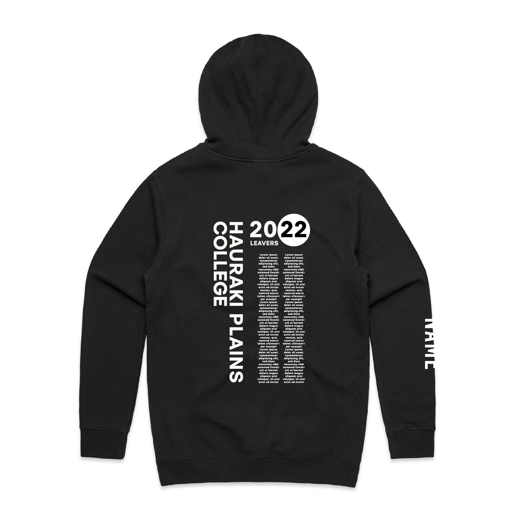 Hauraki Plains Leavers 2022 - Hoodie - Custom Clothing | T Shirt Printing | Embroidery | Screen Printing | Print Room NZ