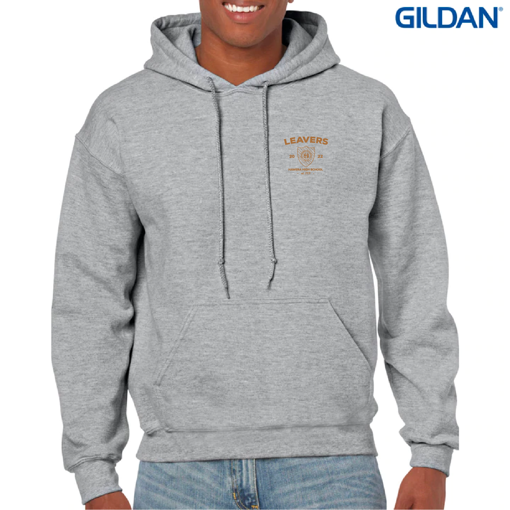 Hawera High School Leavers 2022 - Gildan Hoodie - Custom Clothing | T Shirt Printing | Embroidery | Screen Printing | Print Room NZ