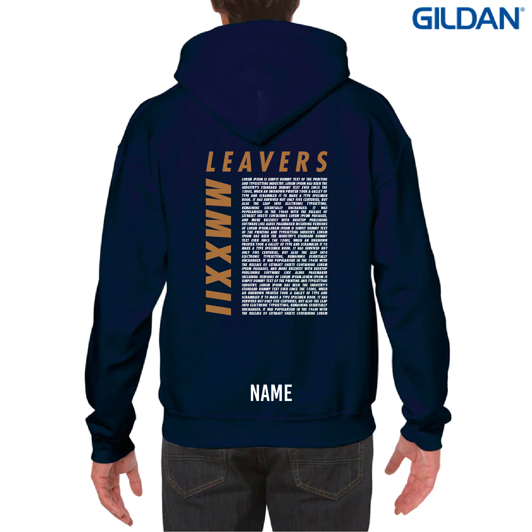 Hawera High School Leavers 2022 - Gildan Hoodie - Custom Clothing | T Shirt Printing | Embroidery | Screen Printing | Print Room NZ