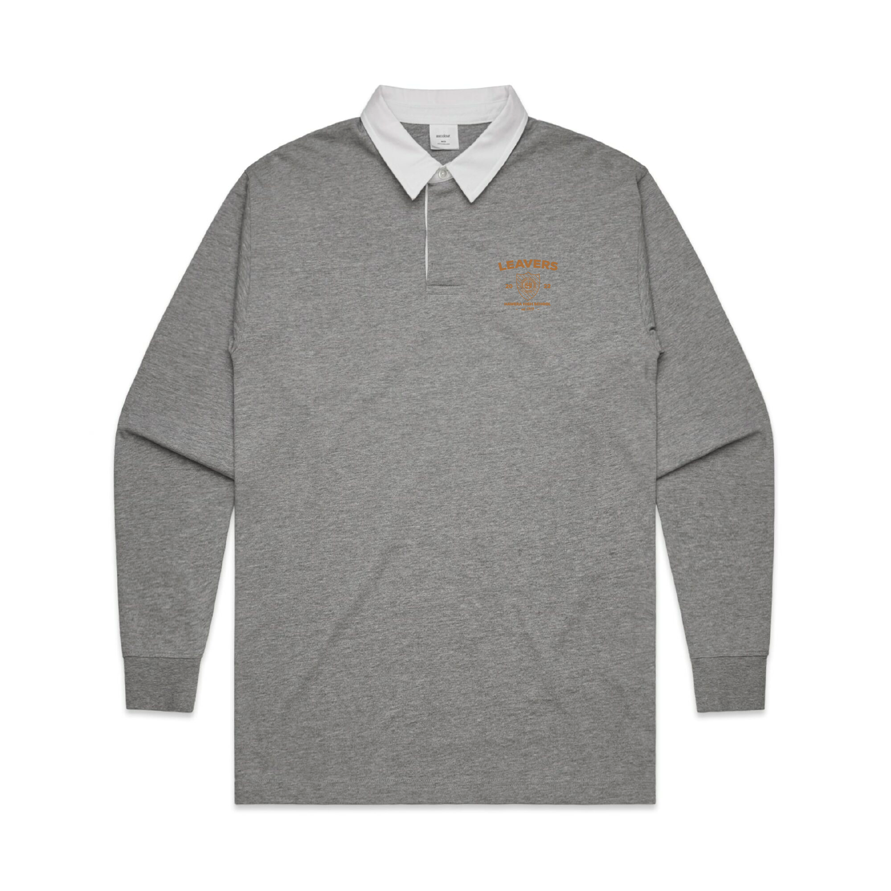 Hawera High School Leavers 2022 - AS Colour Rugby Jersey - Custom Clothing | T Shirt Printing | Embroidery | Screen Printing | Print Room NZ