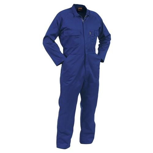 Non Safety - Overall Workzone Polycotton Zip Royal Blue (COZPC)
