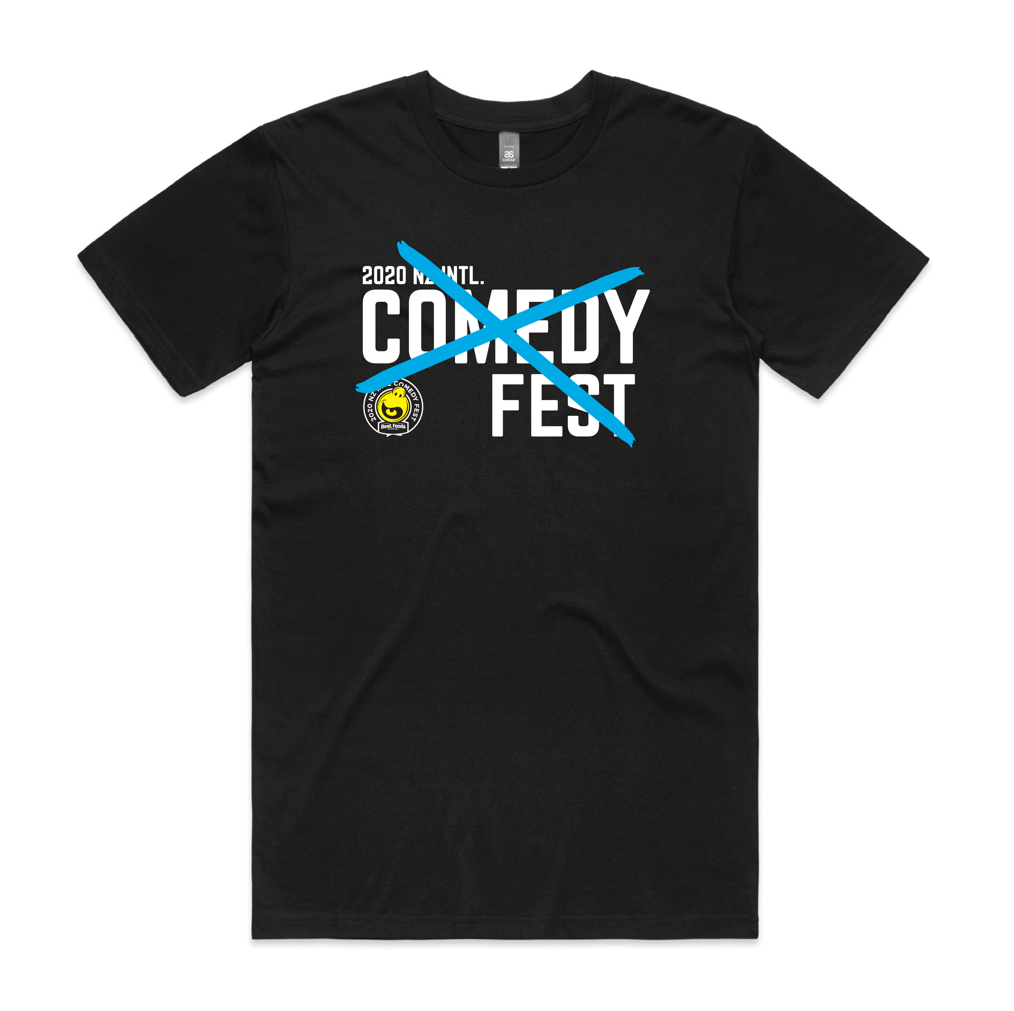 NZ International Comedy Festival - Cross Short Sleeve T-shirt