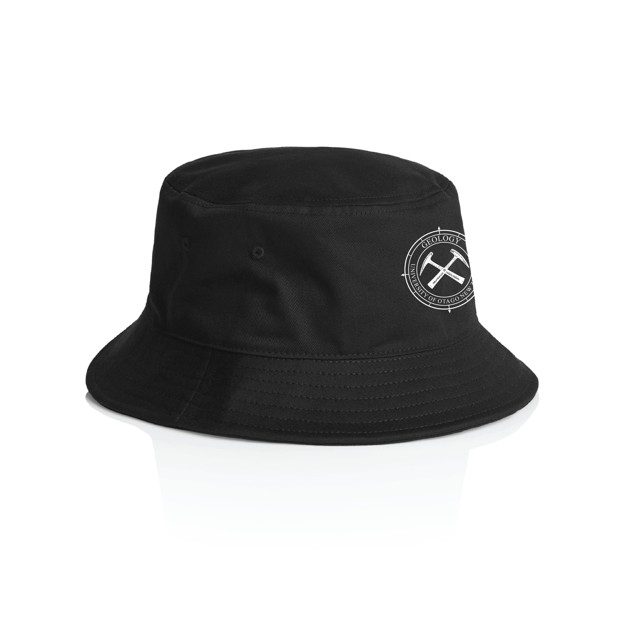 Otago Uni Geological Society 2022 - Bucket Cap - Custom Clothing | T Shirt Printing | Embroidery | Screen Printing | Print Room NZ