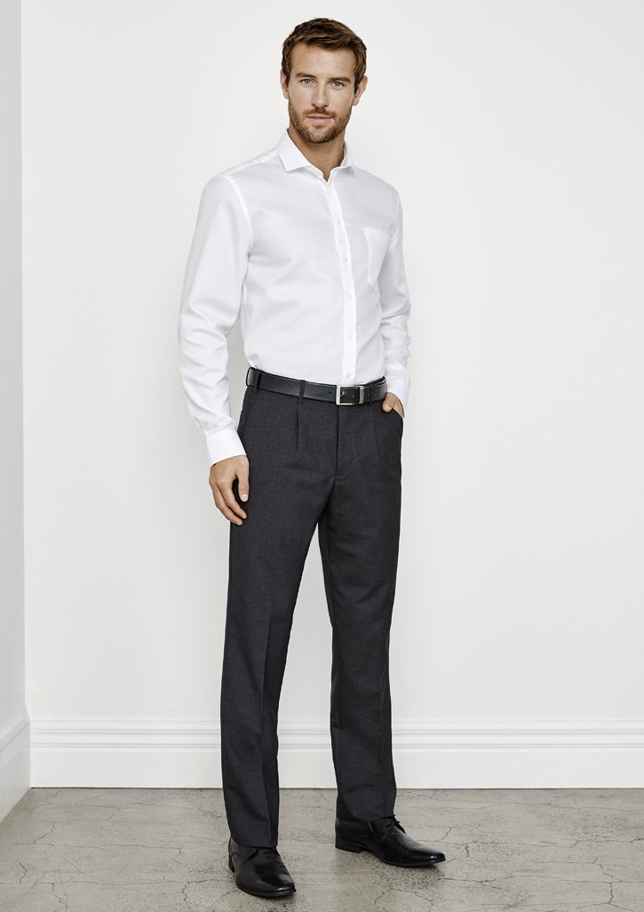 Pant - BizCollection BS29110 Mens Classic Pleat Front Pant