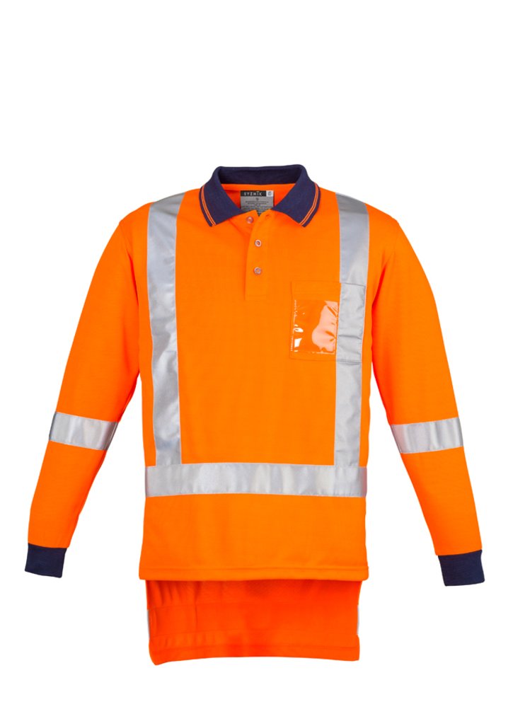 Polo - Syzmik ZH242 Mens TTMC-W Long Sleeve Polo
