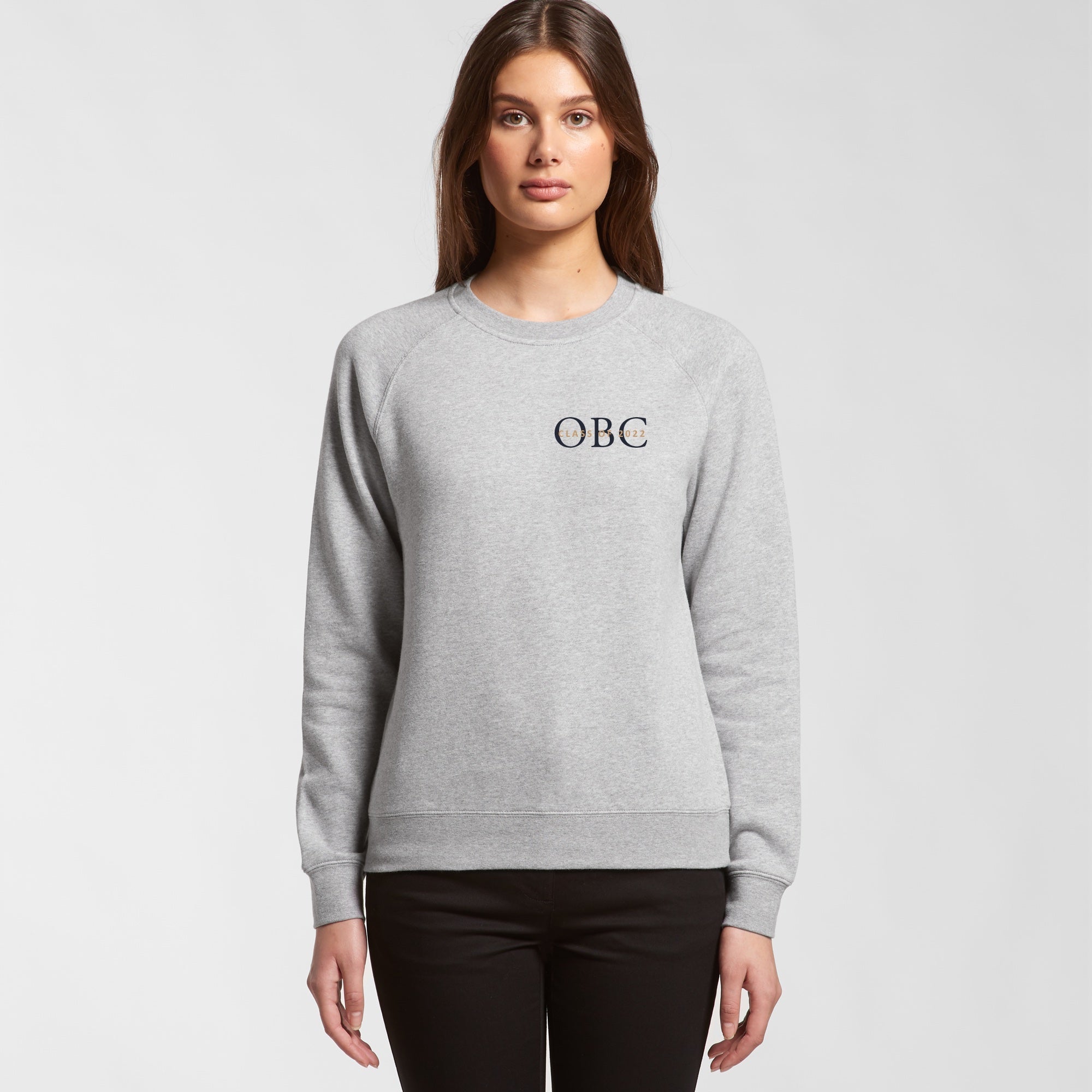 Printed Sweatshirt - AS Colour Women's & Men's Supply Crewneck - Leavers Gear NZ 2022