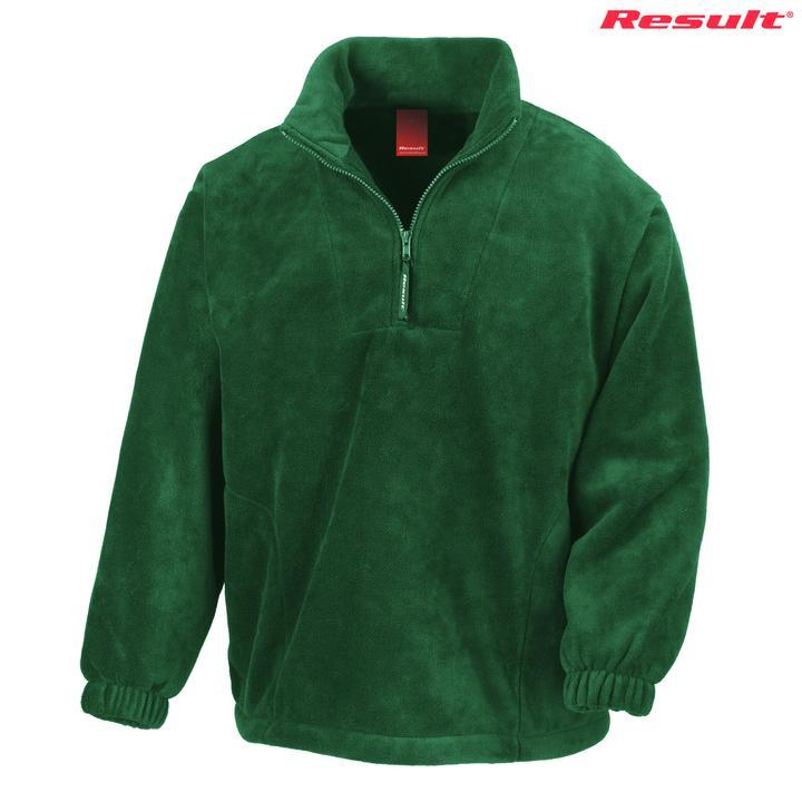 Printed Sweatshirt - Result Quarter Zip Polar-fleece- Leavers Gear NZ 2021