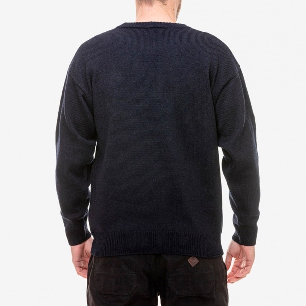 Printed Sweatshirt - Swanndri Seafarer Crew Neck Jersey - Leavers Gear NZ 2021