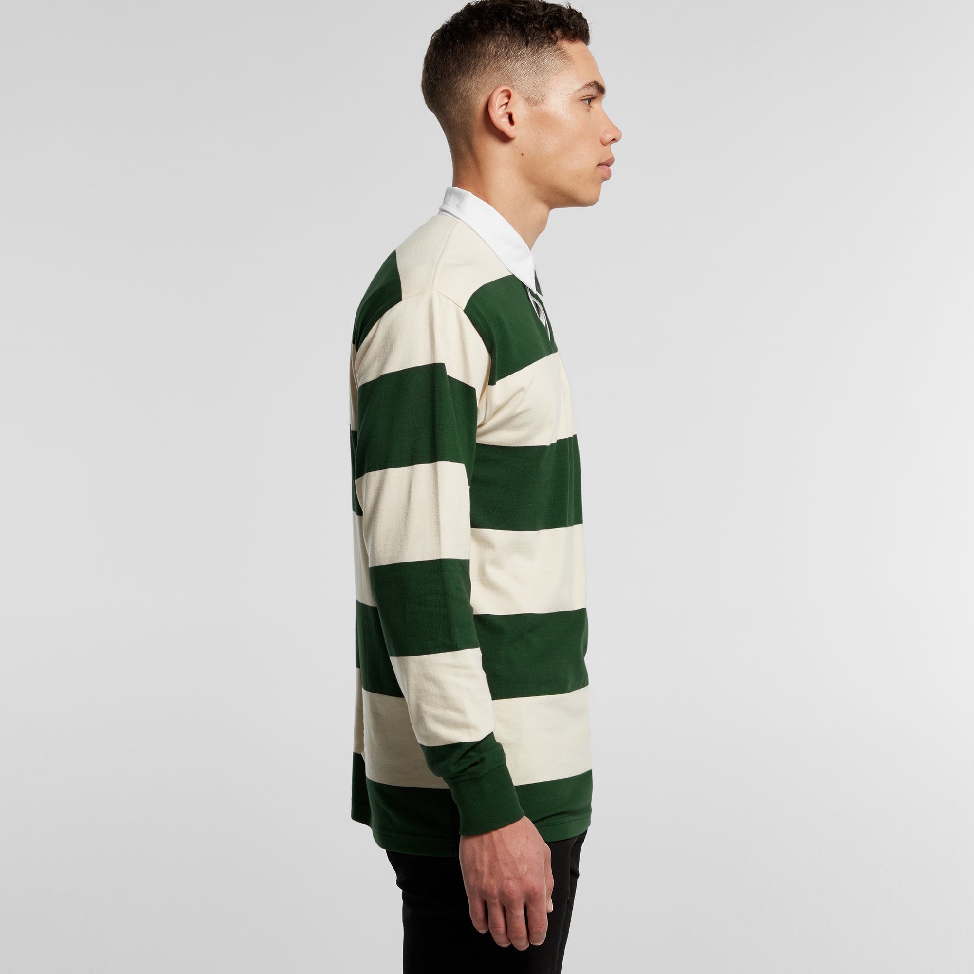 Rugby Jersey - AS Colour Unisex Stripe Rugby Jersey - Leavers Gear NZ 2022