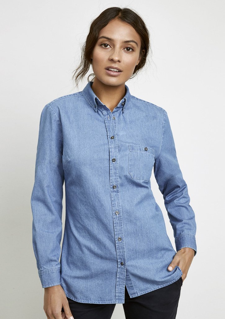 Shirt - BizCollection S017LL Indie Ladies Long Sleeve Shirt