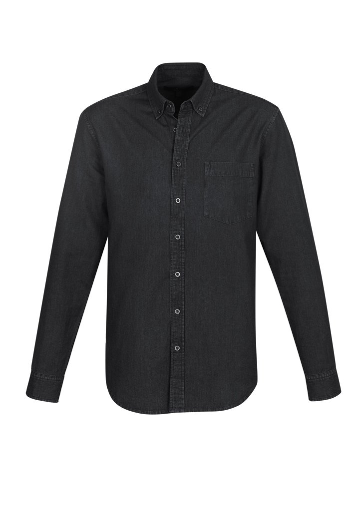 Shirt - BizCollection S017ML Indie Mens Long Sleeve Shirt