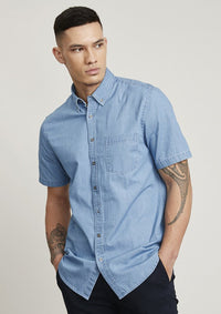 Shirt - BizCollection S017MS Indie Mens Short Sleeve Shirt