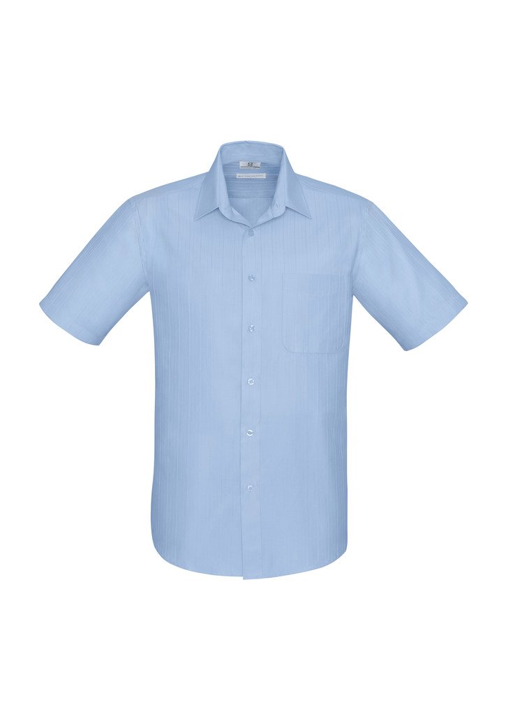 Shirt - BizCollection S312MS Mens Preston Short Sleeve Shirt