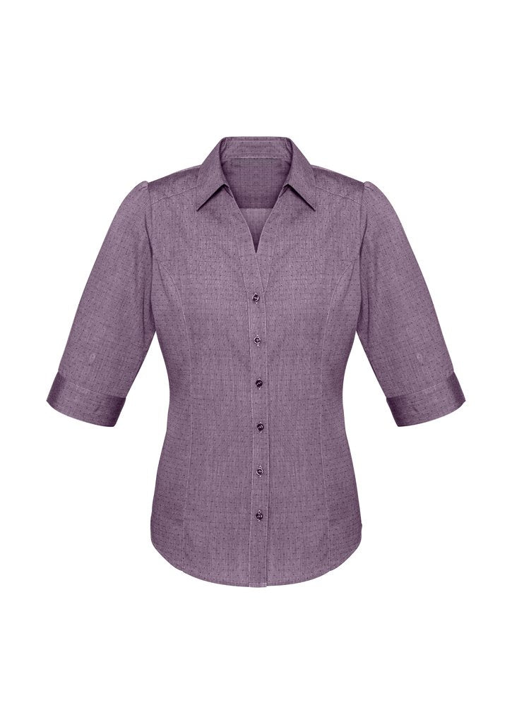 Shirt - BizCollection S622LT Ladies Trend 3/4 Sleeve Shirt