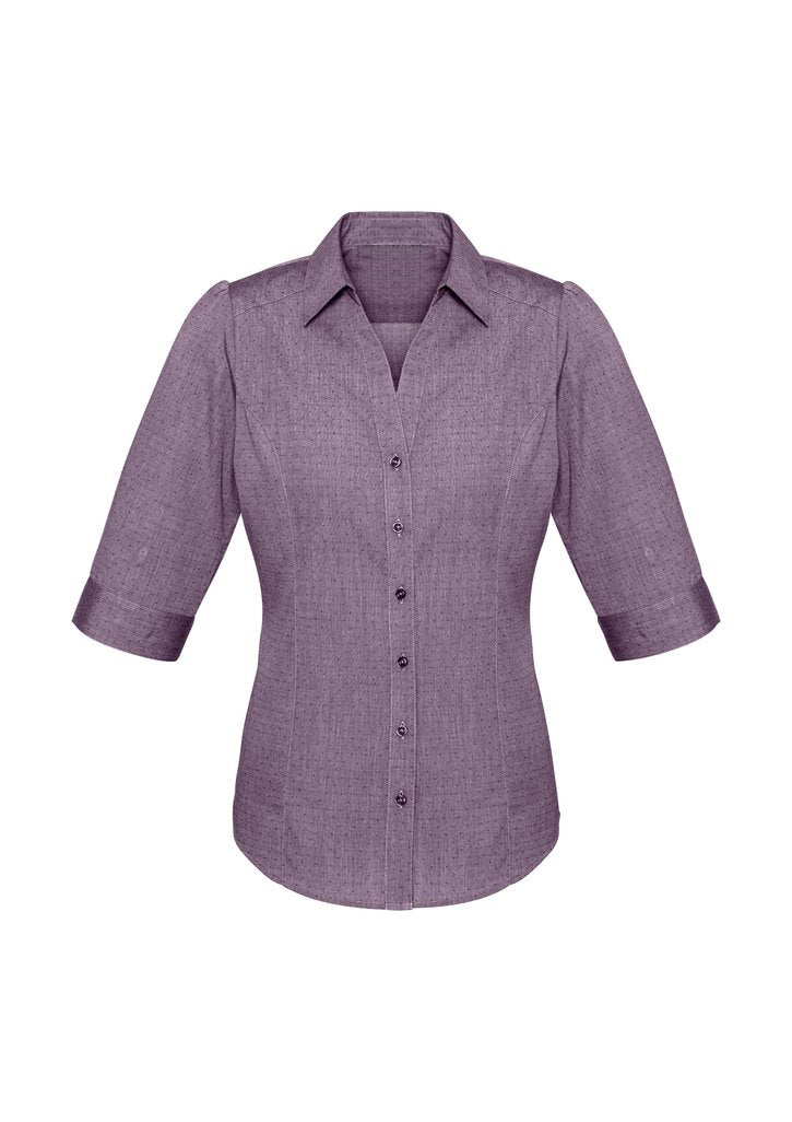Shirt - BizCollection S622LT Ladies Trend 3/4 Sleeve Shirt